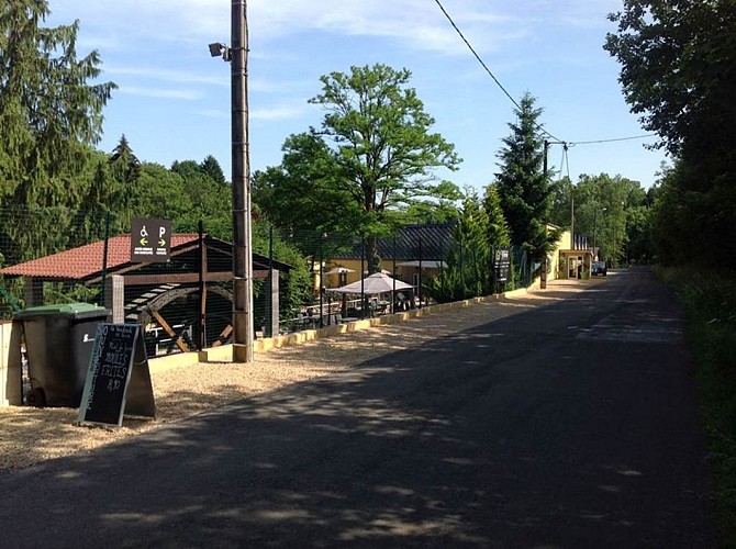 Restaurant "Les terrasses du Warcan"