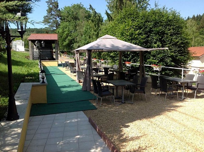 Restaurant "Les terrasses du Warcan"