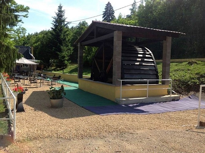 Restaurant "Les terrasses du Warcan"