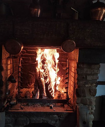 le médiéval - cheminée