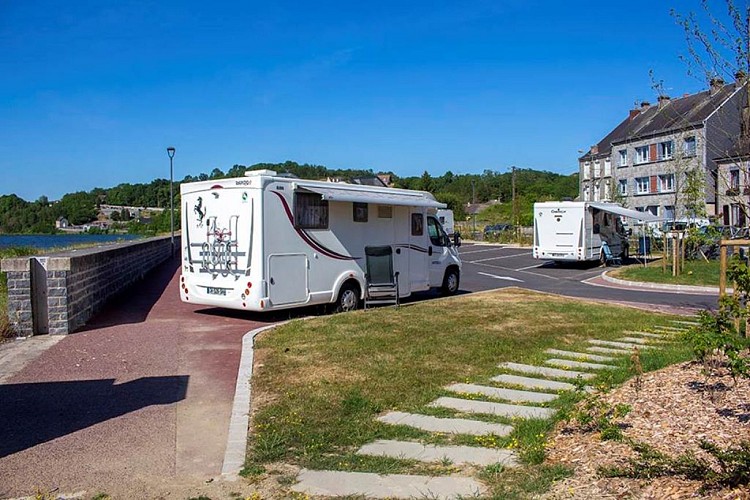 Aire de camping-car de Givet
