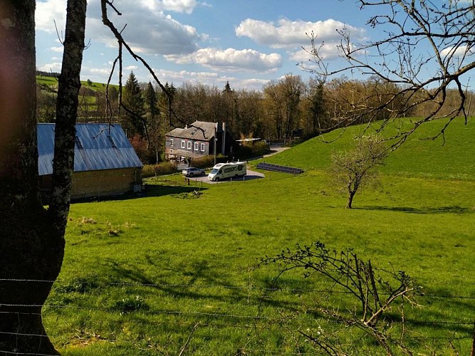 Camping car la fosse bleue