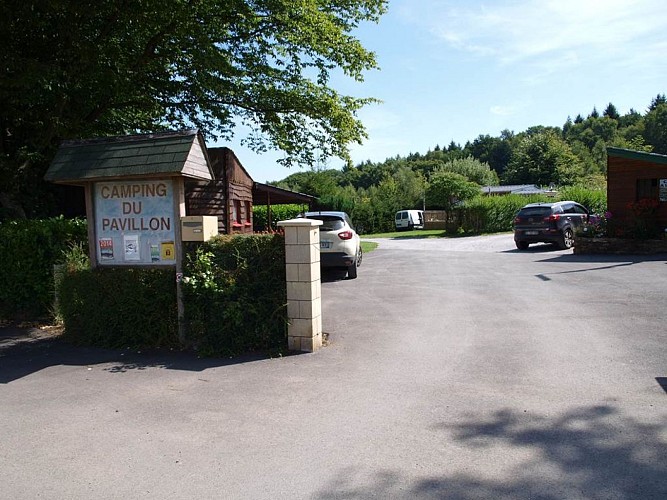 Entrée du camping