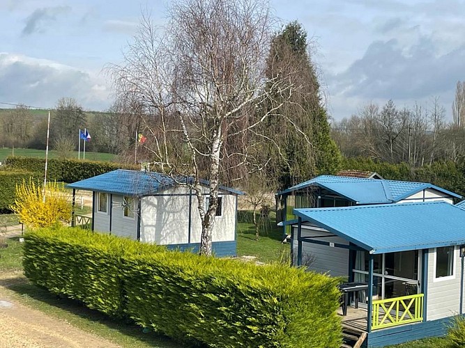 Chalets au camping Les Naïades