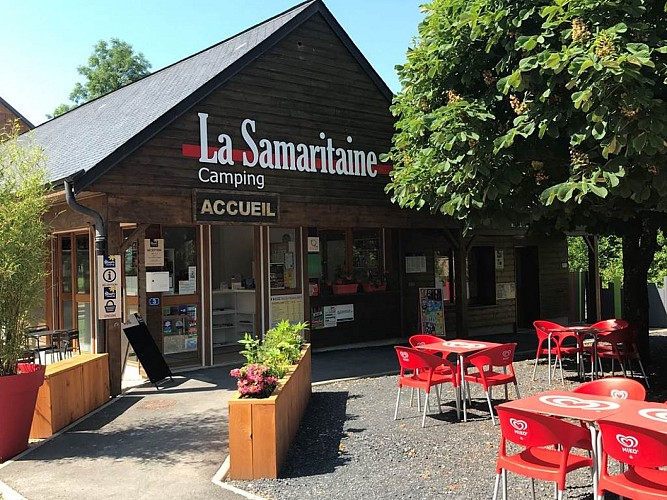 Accueil du camping
