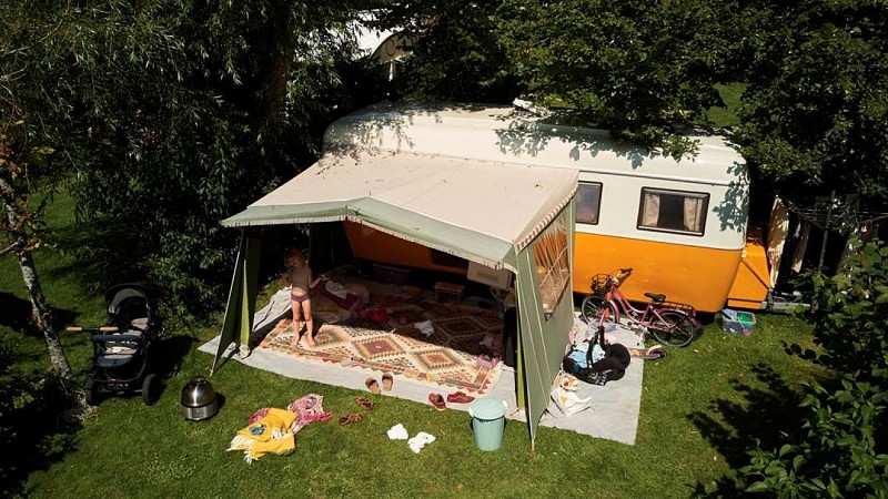 Camping vintage