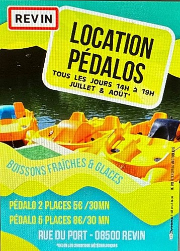 Location de pédalos
