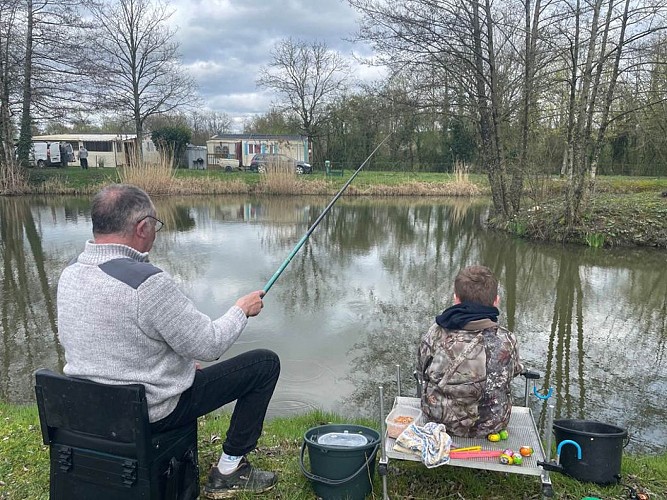 Pêche en famille