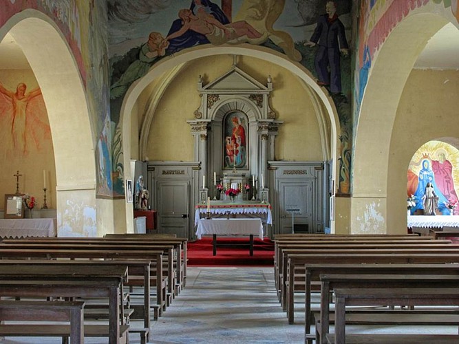 Eglise Saint - Hilaire de Noyers Pont Maugis
