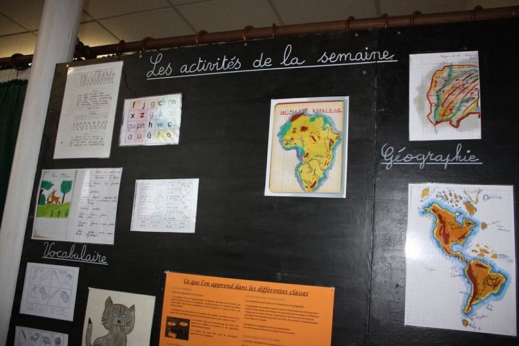 Musée de l'école des années 50