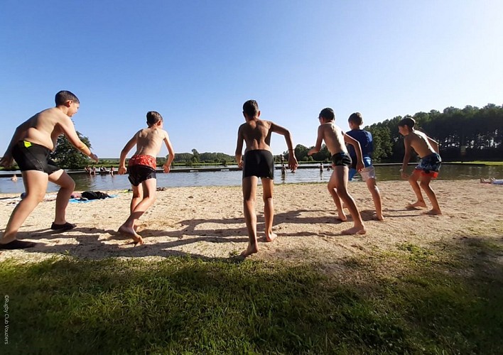 Plan d'eau : l'étang de La Samaritaine