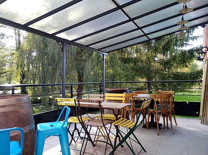 Terrasse des Cols de Bagot