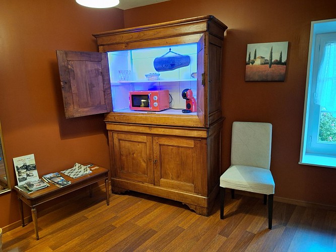 Espace détente télétravail