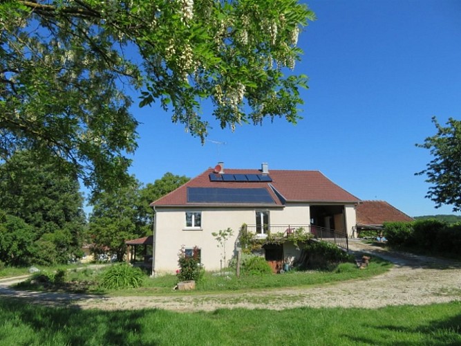 Arrière de la maison, côté jardin