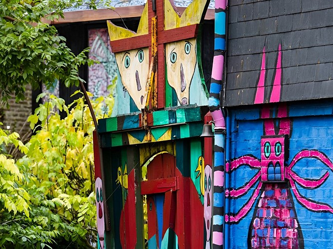 La Forge, atelier/jardin d'art à Honfleur