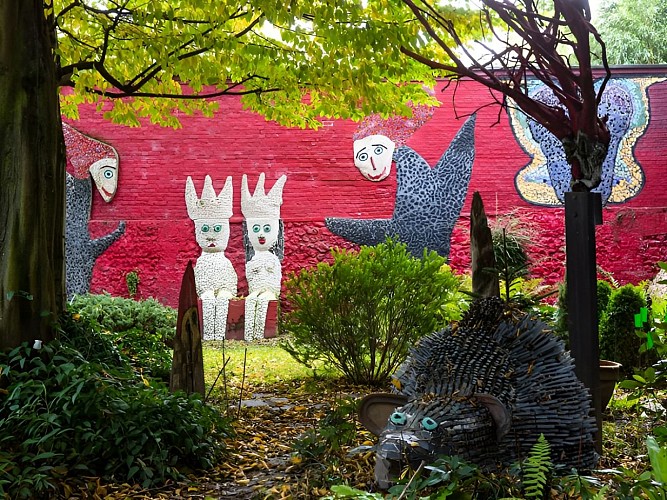 La Forge, atelier/jardin d'art à Honfleur