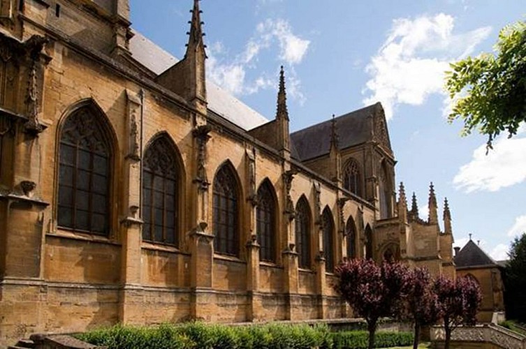 Visite guidée de la Basilique de Mézières, ses vitraux et le trésor d'art sacré