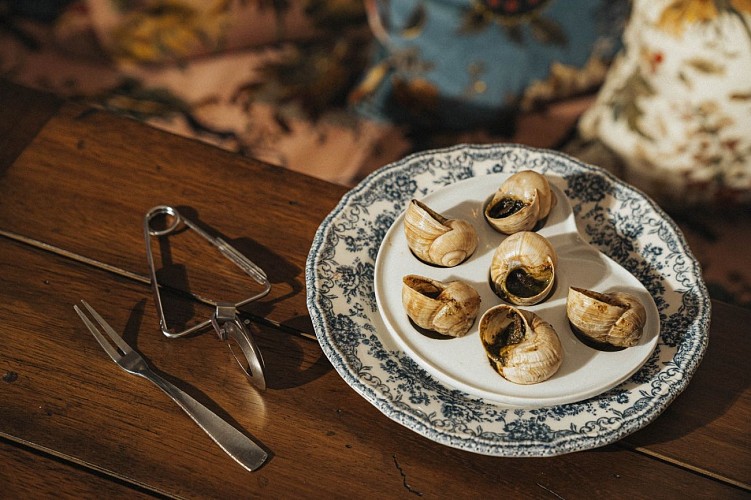 Le petit café plat escargot