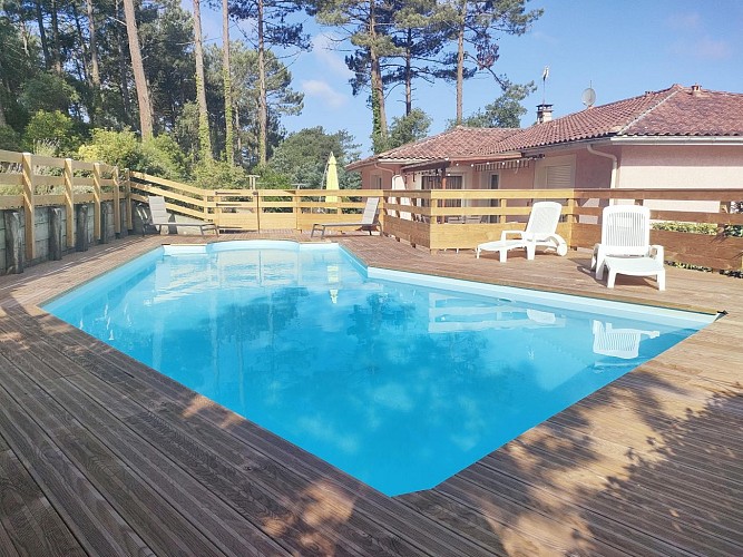 Villa Bergeronnettes - Locations Courtès Landes Océan