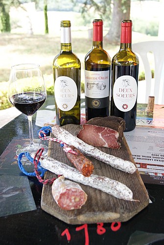 Bar à vins du Château Labastide Orliac