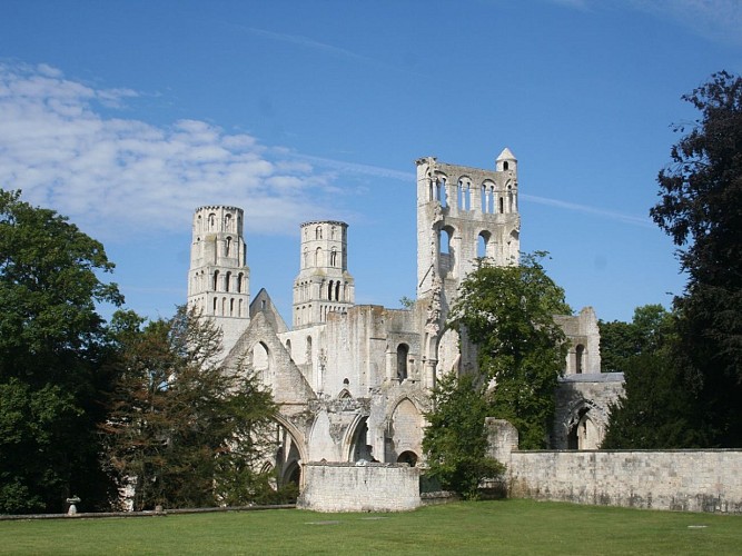 Souterrains de l'Abbaye de Jumièges 1