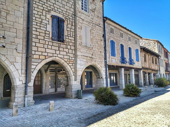 Montpezat-de-Quercy, medieval town