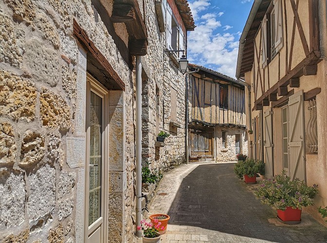 Montpezat-de-Quercy, medieval town