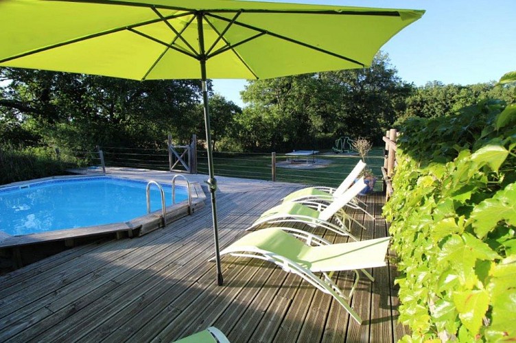 Mas de Saillac - de neergeslagen hut - Jurassic