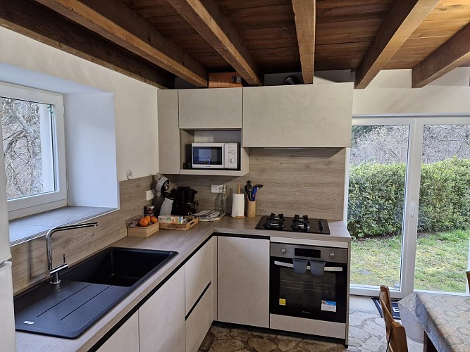 Cuisine toute équipée