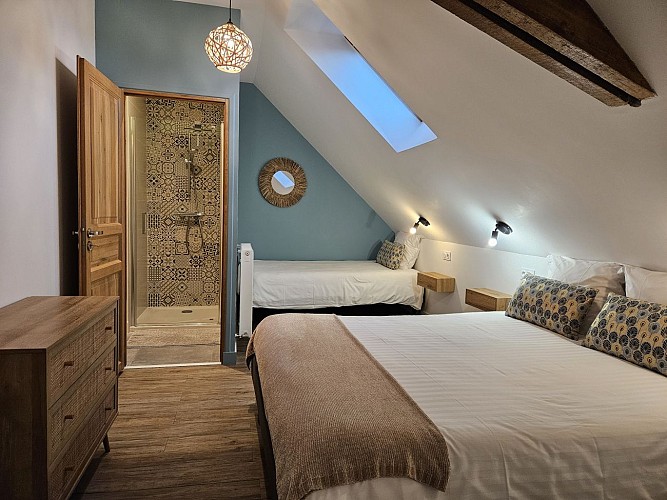 GITE DE CHARME 15 pers / 20mn ANGERS/ 30mn SAUMUR/ 250m CHATEAU DE BRISSAC, vue vignoble de l'Aubance