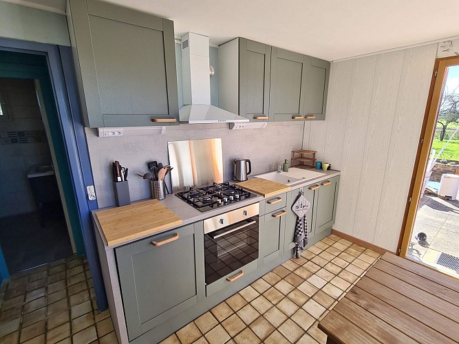 Gîte charolais MONT-ET-MARRE -Cuisine