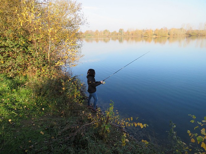 Pêcheur aux Rouanneraies
