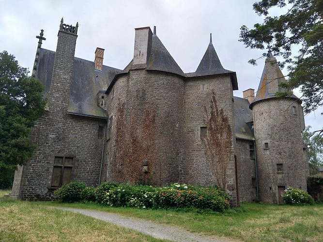 Arrièe du château