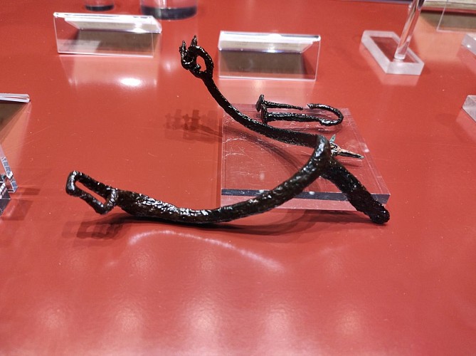 Trésor de la Cathédrale - Lescar - éperon de l'évêque