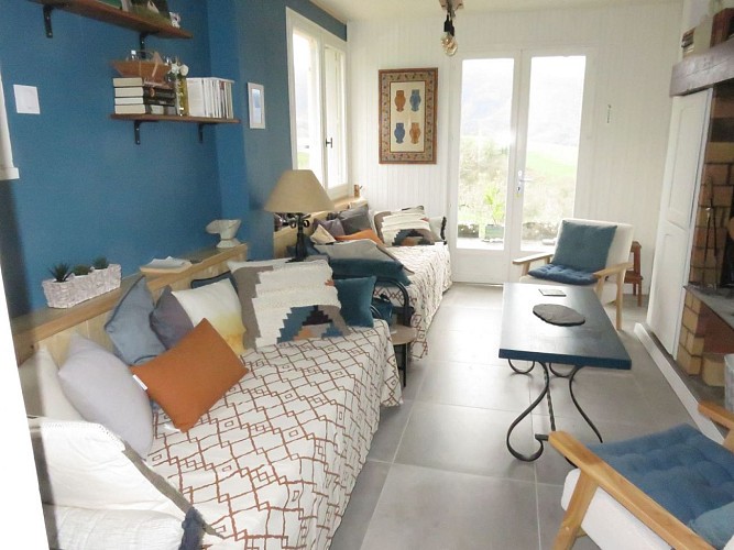 Coin détente au coin du feu