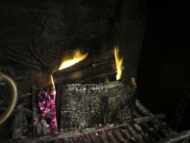 Feu de cheminée