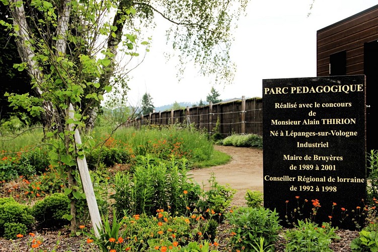 Parc pédagogique Alain Thirion à Laval-sur-Vologne, Vosges