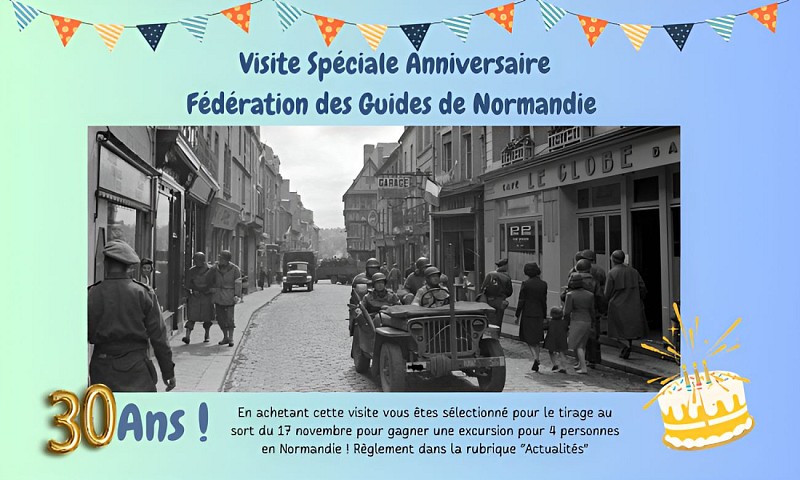 Visuel Jean Charles visites 30ème anniversaire 