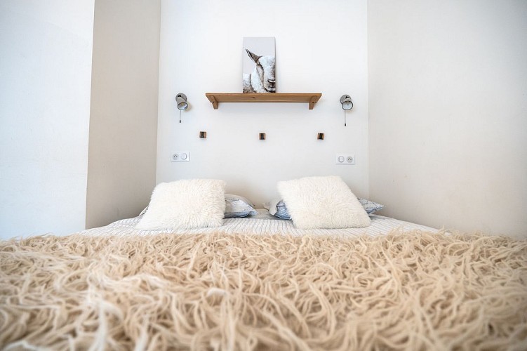 Chambre double Auberge Spa Transhumance &amp; cie