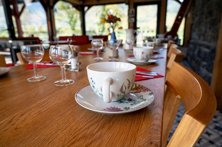 Petit-déjeuner Auberge Spa Transhumance &amp; Cie