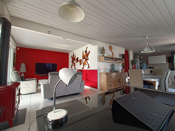 Noirmoutier : Location de vacances pour 6 personnes centre bourg de Barbâtre