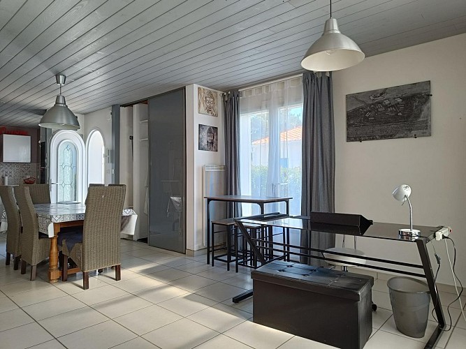 Noirmoutier : Location de vacances pour 6 personnes centre bourg de Barbâtre