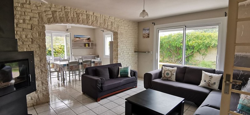 GRANDE MAISON INDEPENDANTE ; 4 chambres ; 600m de la plage !