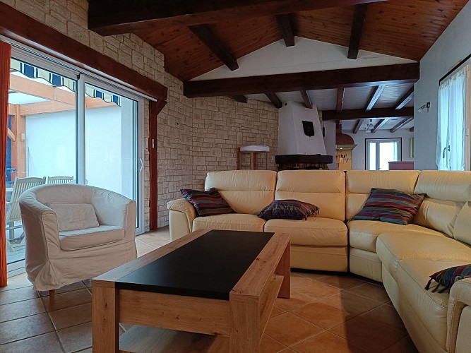 Noirmoutier : Location de vacances pour 8 personnes centrer de Barbâtre