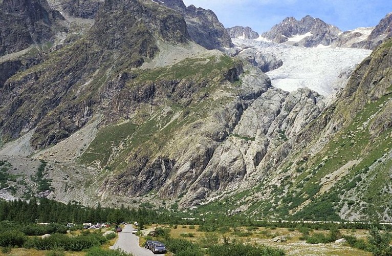 Le pré de Madame Carle et le glacier Blanc