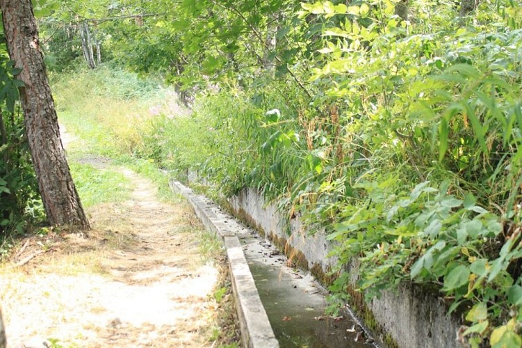 Les canaux d'irrigation