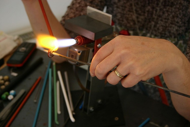 SB Creatrice de bijoux creation perle de verre murano