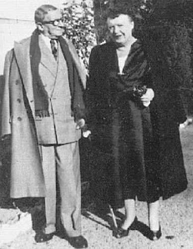 Alfred et Valentine WALLACH