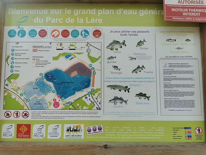 Le Parc de la Lère - Lac