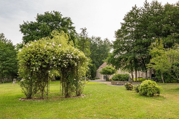 Domaine de la tour - jardin princip